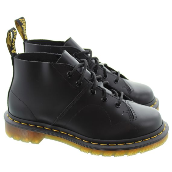 DR MARTENS Adults Church Smooth Boots In Black