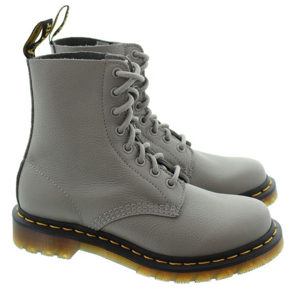 DR MARTENS Ladies Pascal Virginia Boots In Zinc