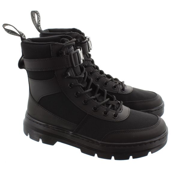 DR MARTENS Mens Combs Tech Boots In Black