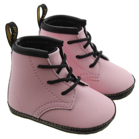 DR MARTENS 1460 Crib Boots In Pink 