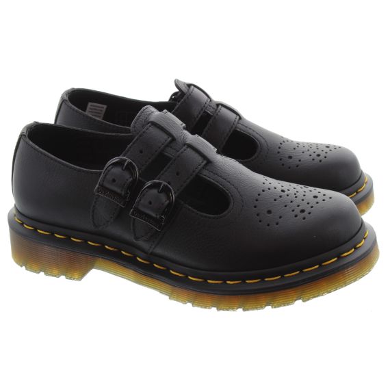 DR MARTENS Adults 8065 Mary Jane Shoes In Black