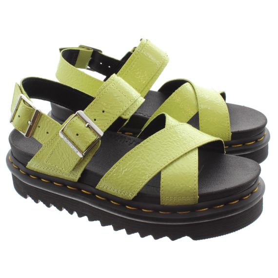 DR MARTENS Ladies Voss 2 Sandals In Lime 