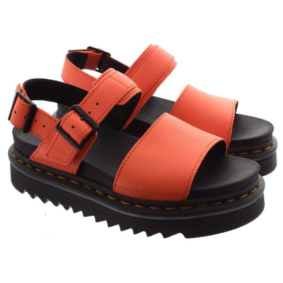 DR MARTENS Ladies Voss Sandals In Coral 