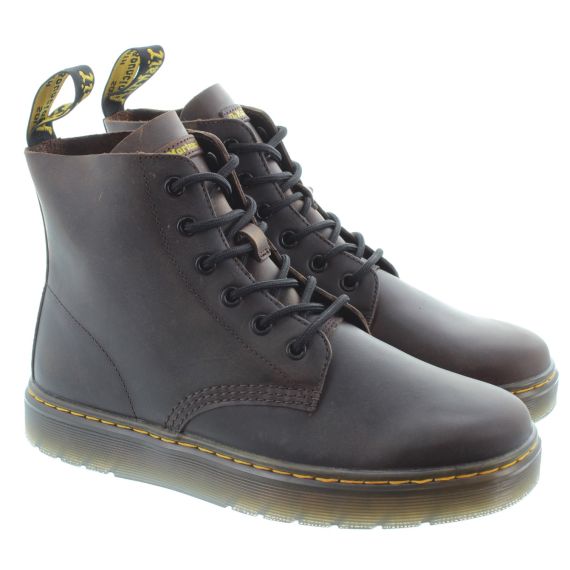 DR MARTENS Mens Thurston Chukka Boots In Crazy Horse Brown