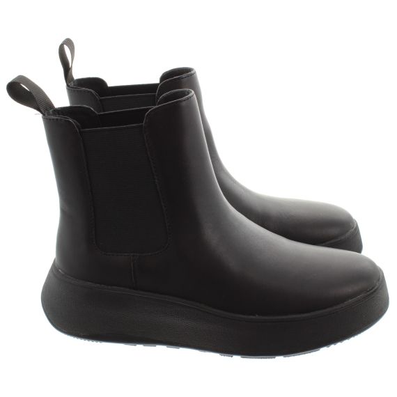 FITFLOP Ladies F-Mode Chelsea Boots In Black 