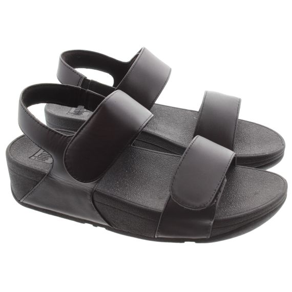 FITFLOP Ladies Lulu Adjustable Back Strap Sandals In Black 