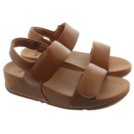 FITFLOP Ladies Lulu Adjustable Back Strap Sandals In Tan 
