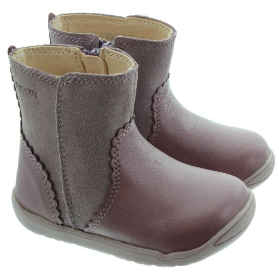 GEOX Toddlers Macchia Boots In Rose 
