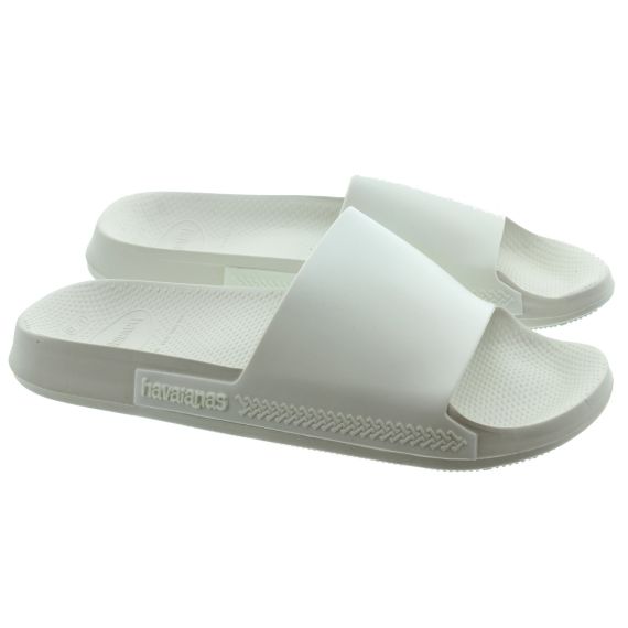 HAVAIANAS Adults Classic Slides In White 