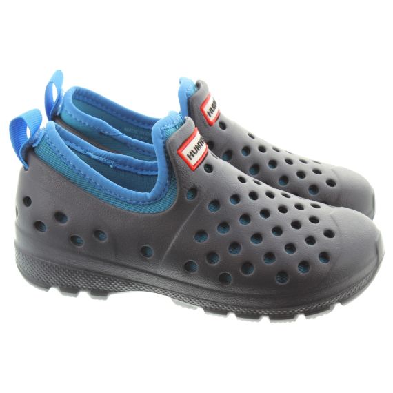 HUNTER Kids Water Shoes In Navy 