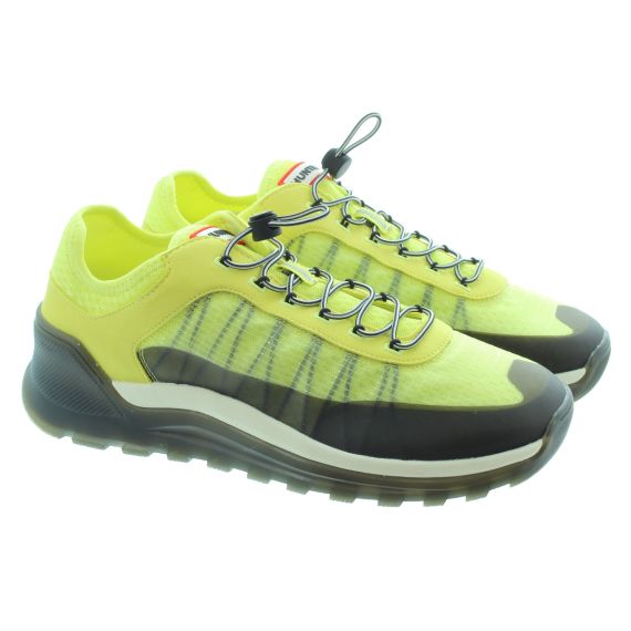 HUNTER Mens Travel Trainer In Zesty Yellow