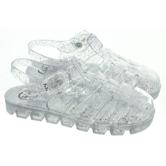 JUJU Nino Kids JuJu Jelly Sandals in Glitter