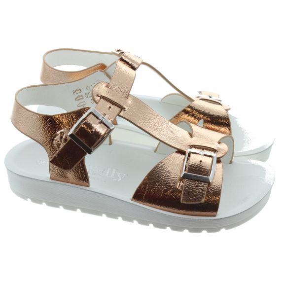 LELLI KELLY Kids LK3505 Agata Water Sandals In Rose Gold