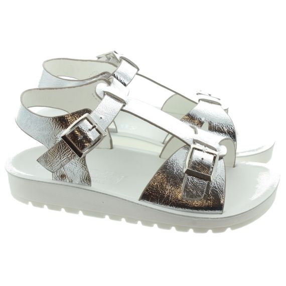 LELLI KELLY Kids LK3505 Agata Water Sandals In Silver 