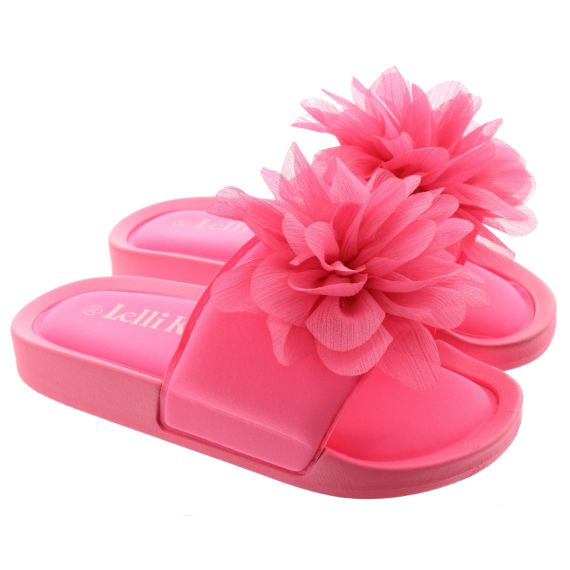 LELLI KELLY Kids LK3630 Isla Sliders In Fuschia 