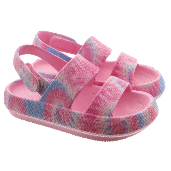 LELLI KELLY Kids LK3638 Foam Sandals In Pink