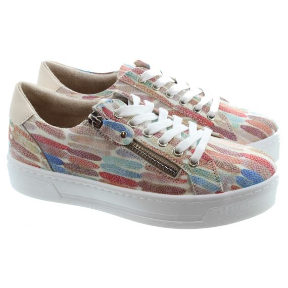 LUNAR Ladies Advance Zip Trainers In Multi Colour