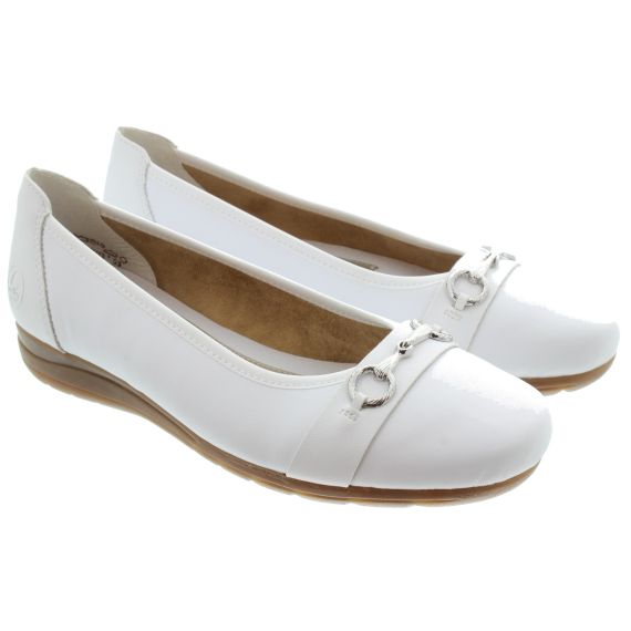 RIEKER Ladies L9360 Pumps In White