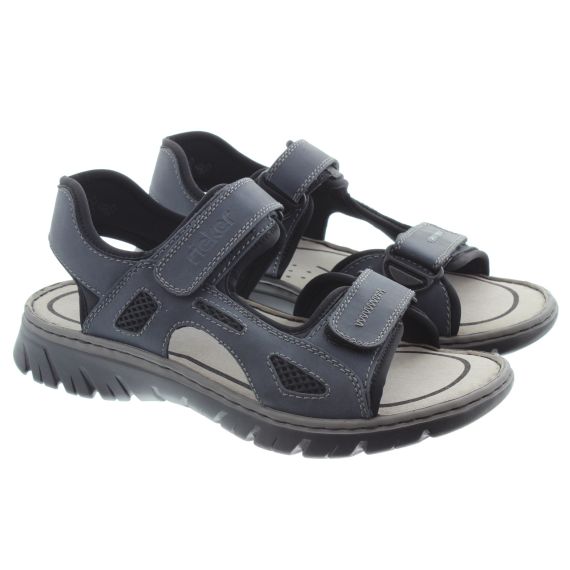 RIEKER Mens 26761 Sandals In Navy