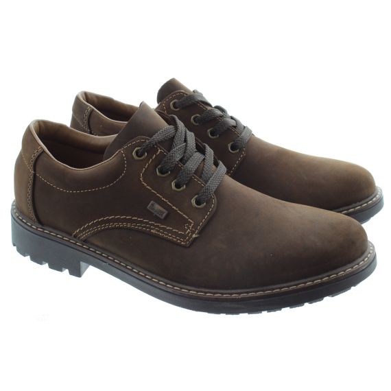 RIEKER Mens B4610 Water Reistant Shoes In Brown