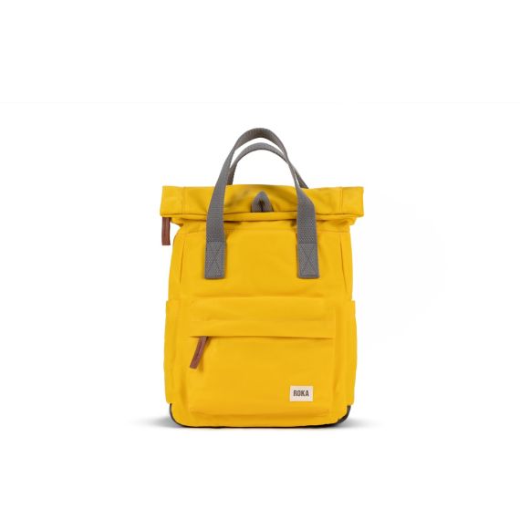 ROKA Canfield B Recycled Nylon Sustainable Backpack In Aspen Yellow