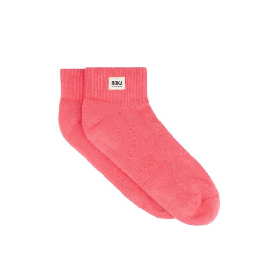 ROKA Wembley Socks In Coral 
