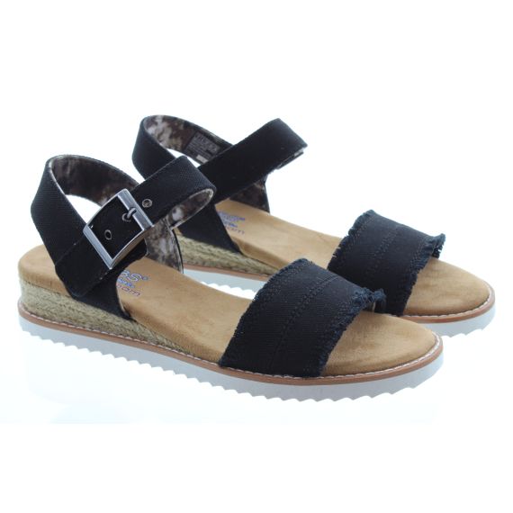 SKECHERS 113541 Adobe Princess Vegan Sandals In Black