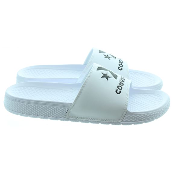 CONVERSE Adults Chuck Taylor Converse Slide In White