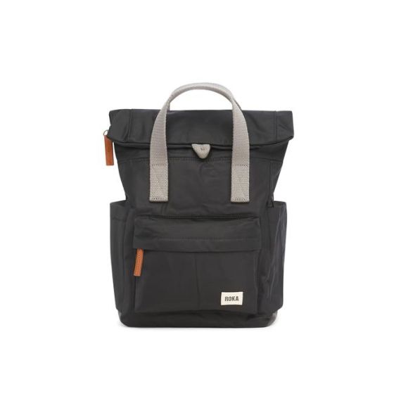 ROKA Canfield B Nylon Sustainable Backpack In Black