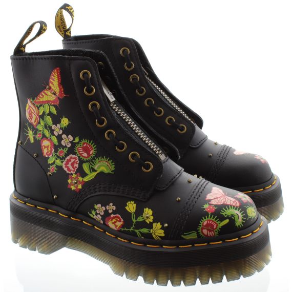 DR MARTENS Ladies Sinclair Bloom BootIn Black
