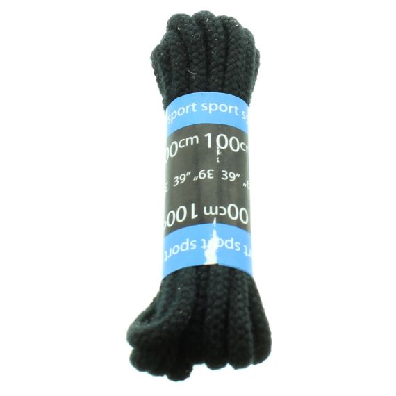 JAKE 100cm Laces Fat in Black