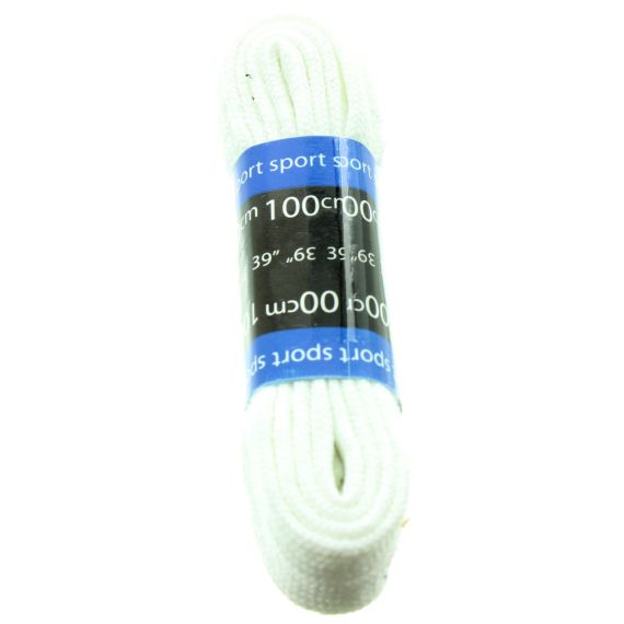 JAKE Thick White Laces 100cm