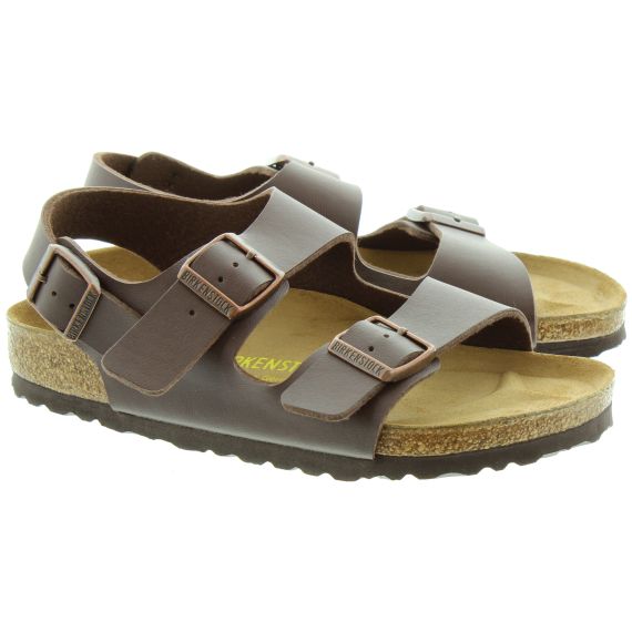 BIRKENSTOCK Milano Sandals in Brown