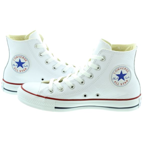 CONVERSE Allstar Hi Leather Boots in White