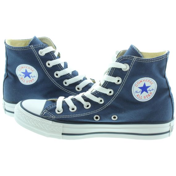 Converse Chuck Taylor All Star Hi Boots in Navy in Navy