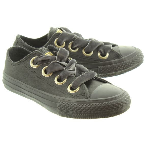 CONVERSE Kids Chuck Taylor All Star Big Eyelets In Black