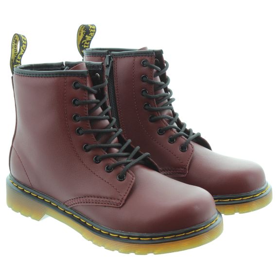 DR MARTENS Kids 1460 Boots in Cherry