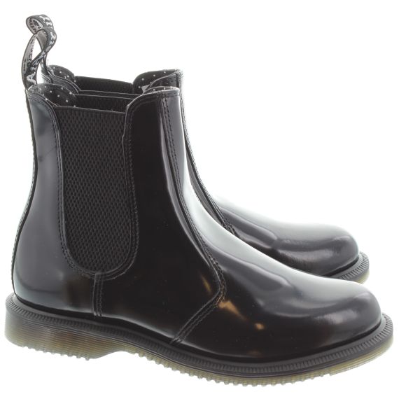 DR MARTENS Womens Kensington Flora Chelsea Boots in Black