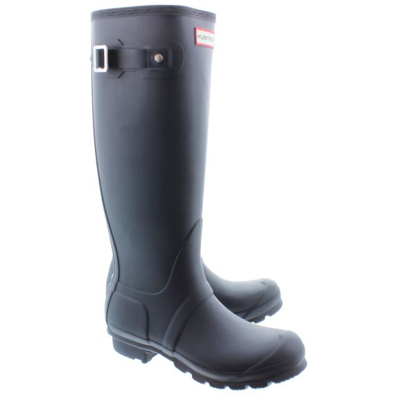 HUNTER Ladies Original Tall Wellingtons in Navy