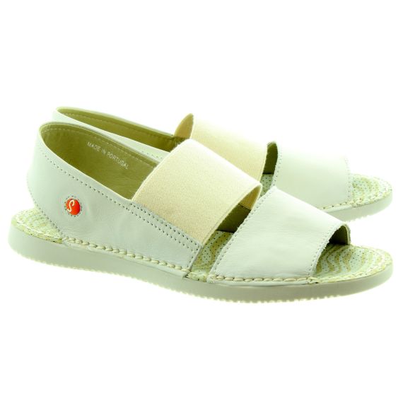 SOFTINOS Ladies Tai 383 Sandals In White