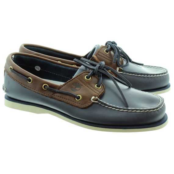 TIMBERLAND Classic Boat Shoes in Navy
