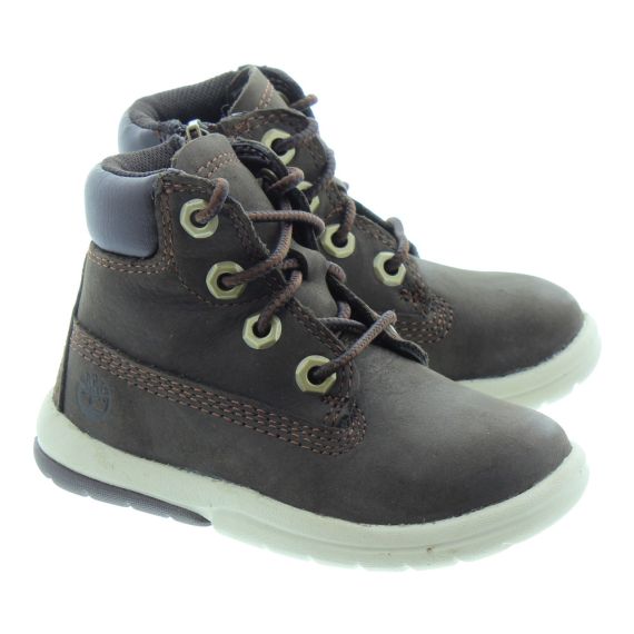 TIMBERLAND Kids Toddle Tracks In Brown