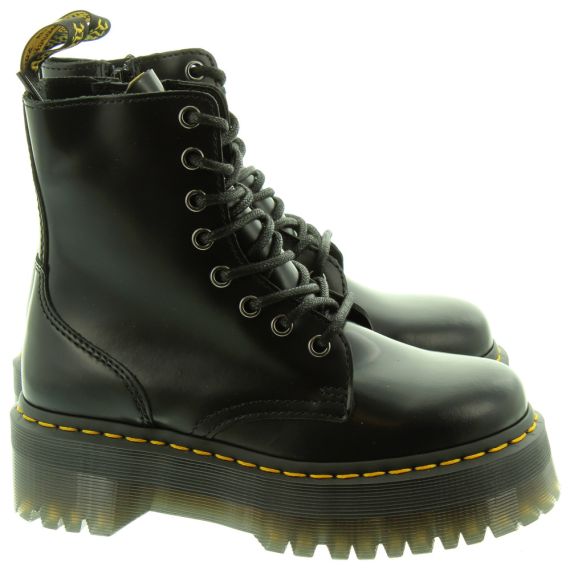 DR MARTENS Ladies Jadon Lace Boots In Black