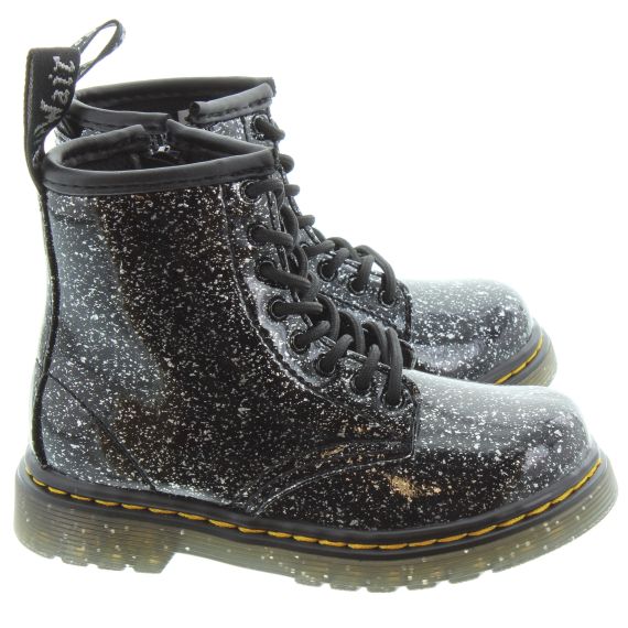 DR MARTENS Kids 1460 Boot in Black Cosmic