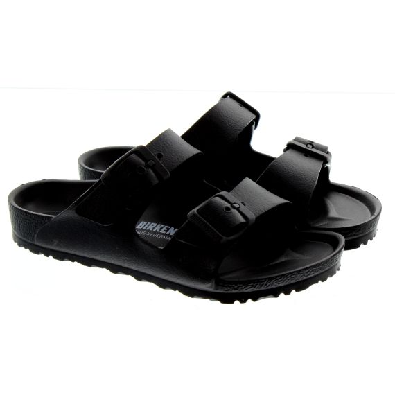 BIRKENSTOCK Kids Arizona EVA Sandals In Black