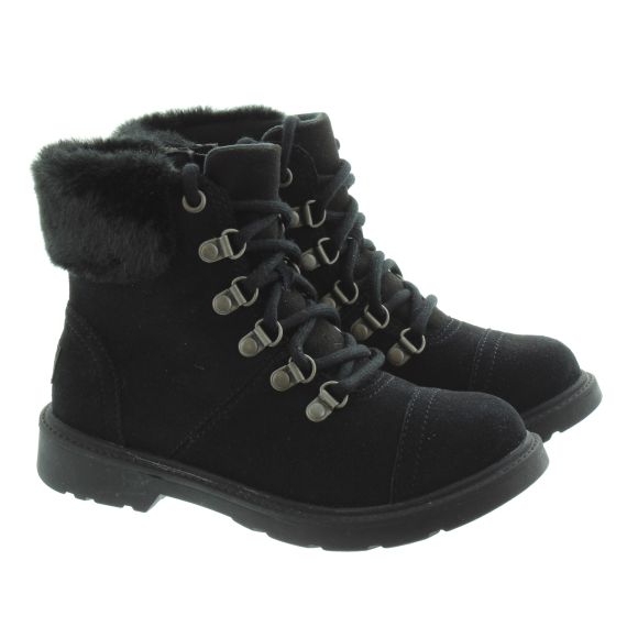 UGG Kids Azell Hiker Inspried Boots In Black