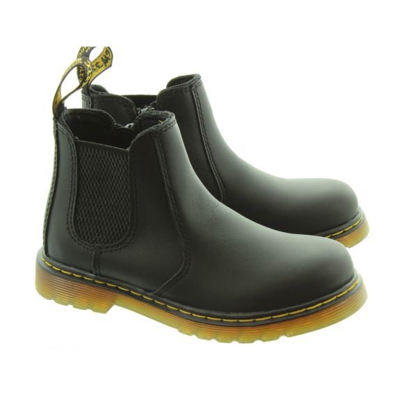 DR MARTENS Kids 2976 Banzai Chelsea Boots In Black