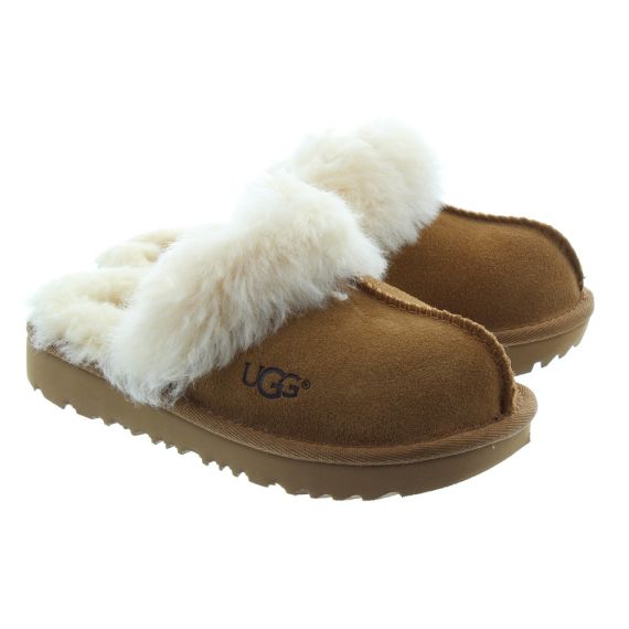 UGG Kids Cozy 2 Slipper In Chestnut