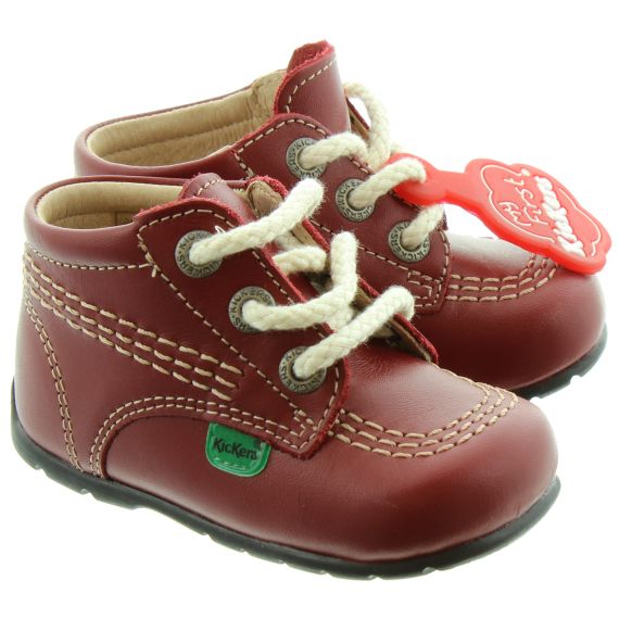 KICKERS Kids Kickhi Baby Core in Bright Red