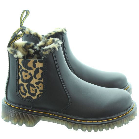 kids leopard boots